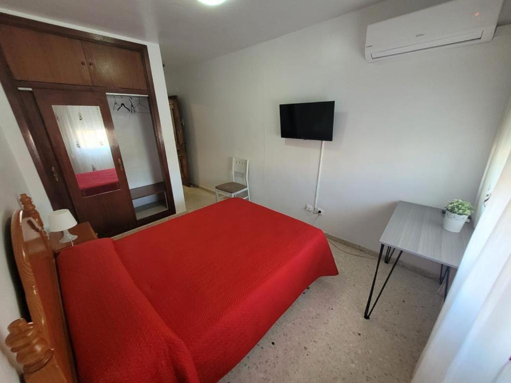 Hostal Mediterraneo Torre Del Mar Bagian luar foto